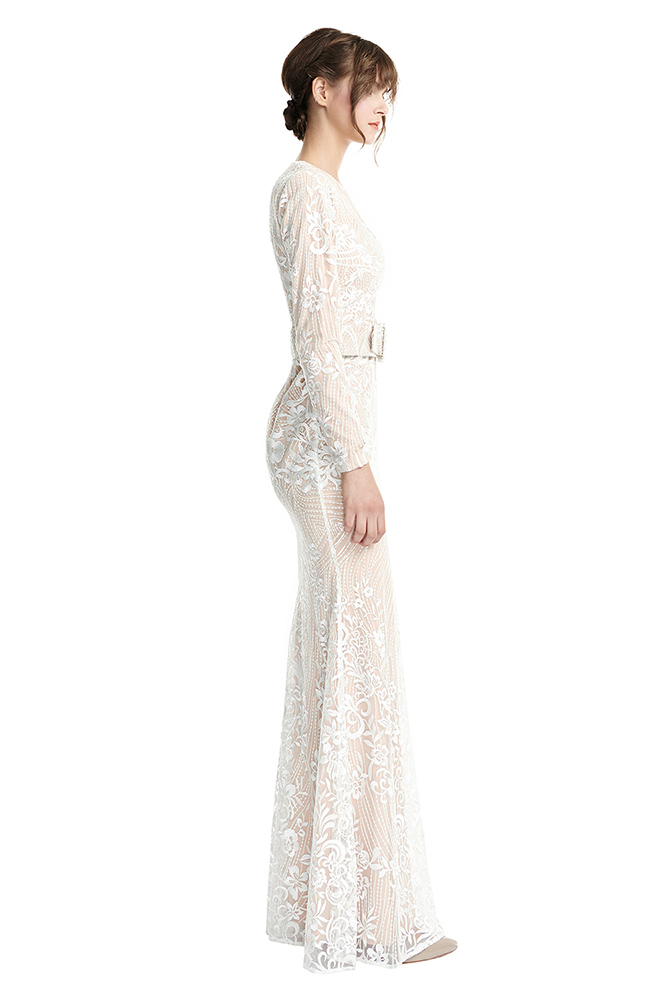 side view of the dress